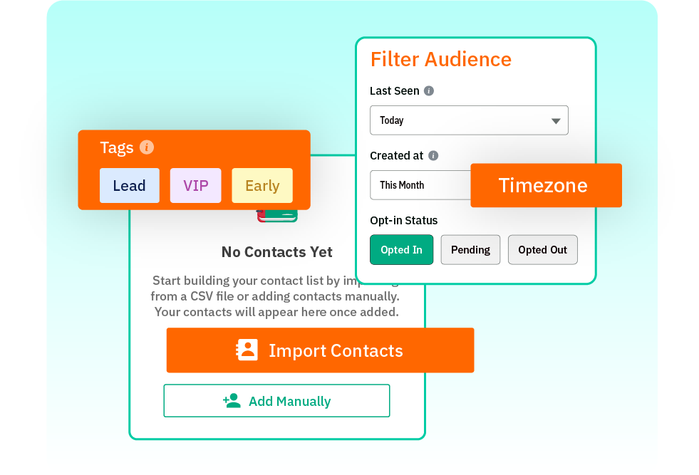 Choose Audience Feature