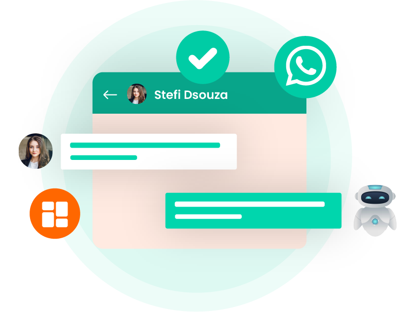 WhatsApp Workspace Features dashboard