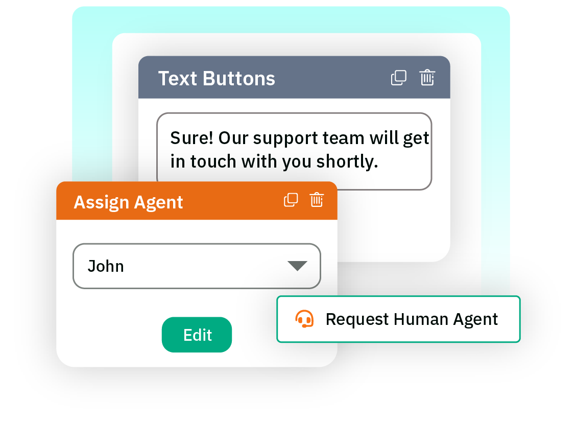 Add Human Support Option