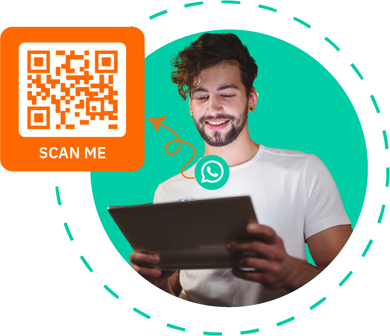 WhatsApp QR code generator banner