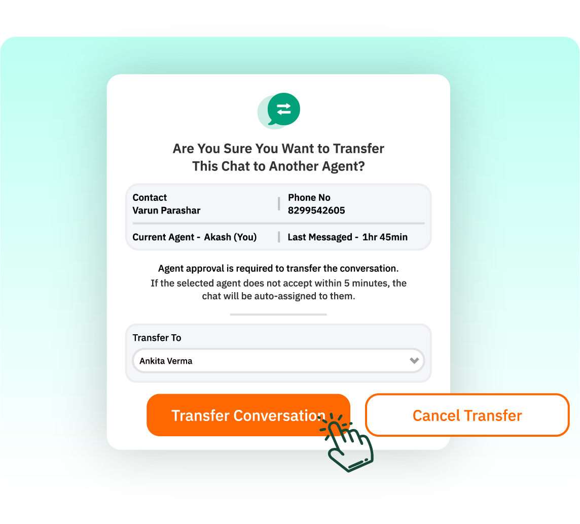 Assign Chats with Ease
