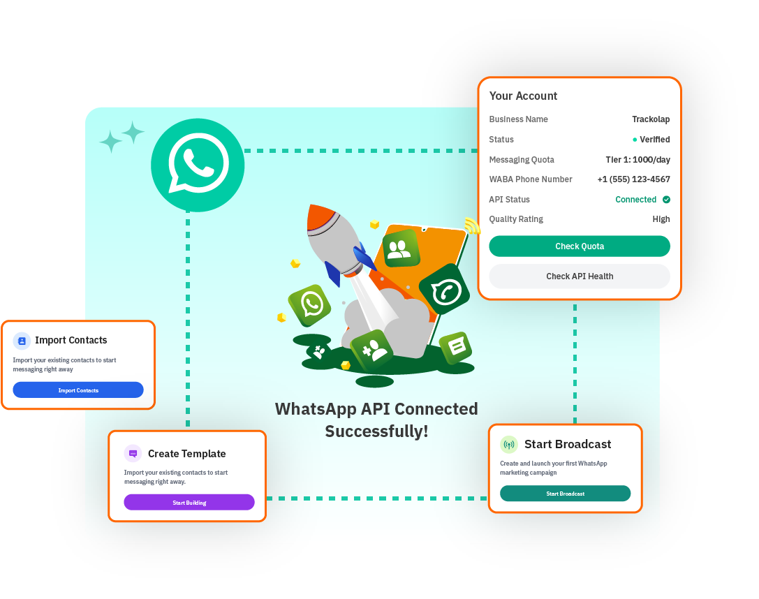 WhatsApp account setup