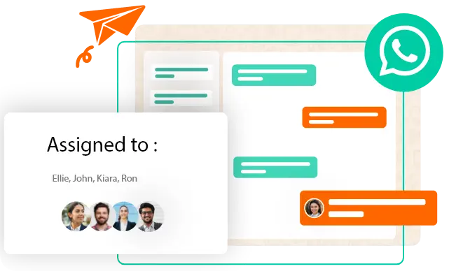Shared WhatsApp team inbox